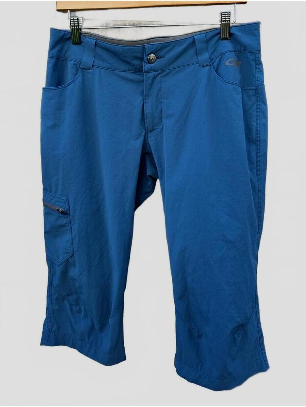 Outdoor Research Women's Teal Ferrosi Capri Pants Size 8